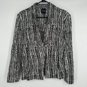 Nic + Zoe Black and White Blazer Size‎ PL